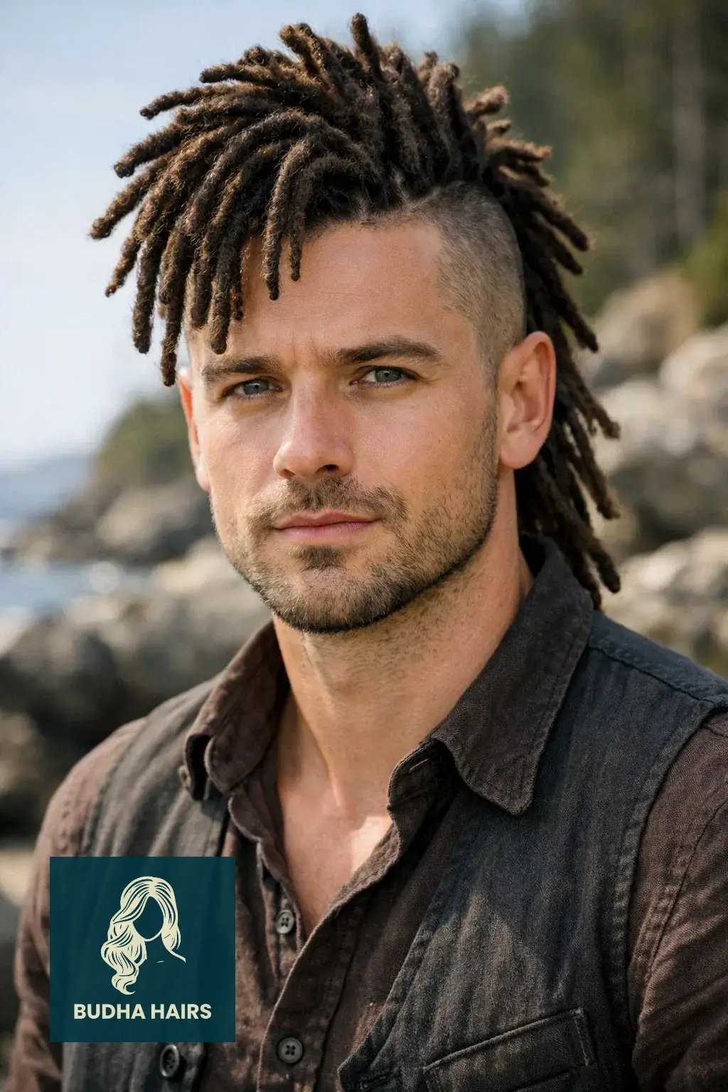 40 Best Pirate Hairstyles for Men: Rugged & Modern Looks 11 The Dreadlocked Mohawk with Shaved Sides