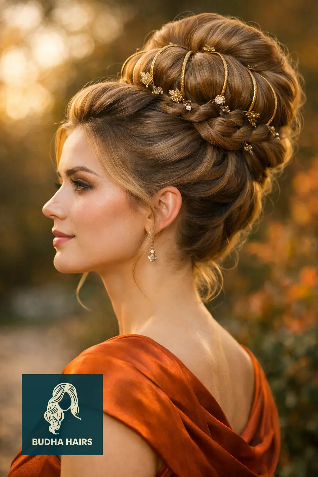 30 Most Enchanting Whimsical Hairstyles for a Magical Look 21 The Enchanted Pumpkin Carriage Updo