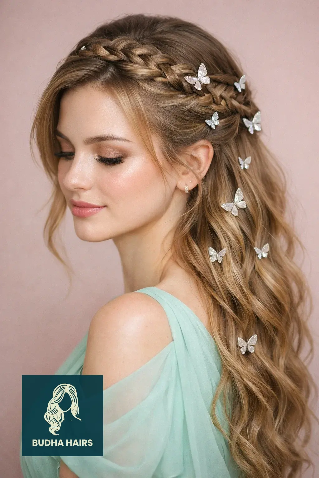 30 Most Enchanting Whimsical Hairstyles for a Magical Look 1 The Ethereal Butterfly Garden Braid