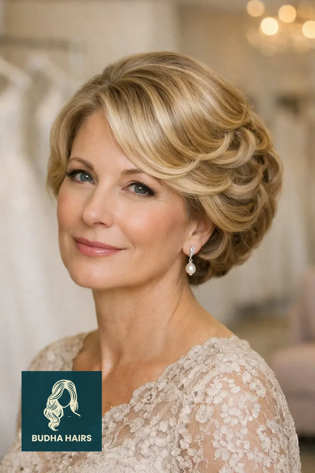 30 Best Mother of the Bride Hairstyles: 2026 Wedding Guide 10 The "Faux-Bob" with Vintage Waves
