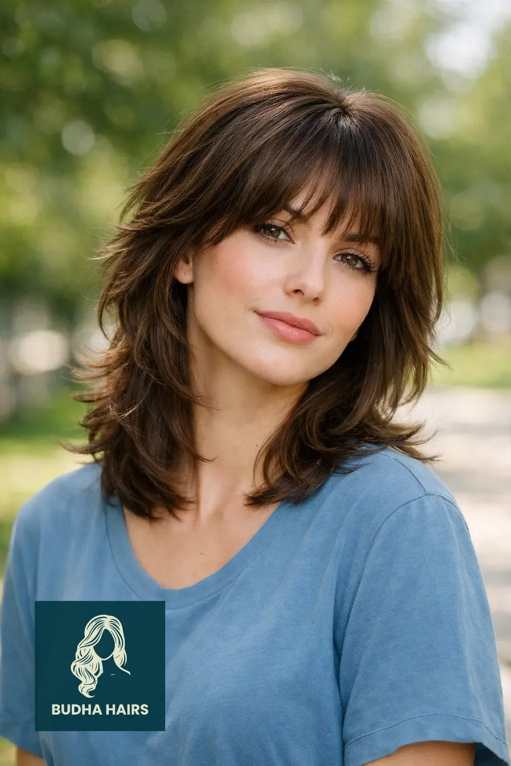 30 Best Shag Haircuts With Bangs: The Ultimate Guide to Texture 11 The Feathered "C-Shape" Shag