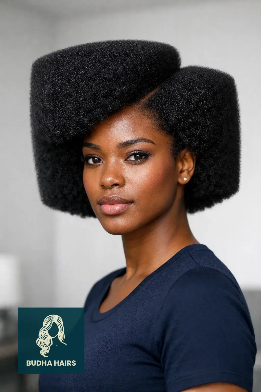 30 Afro Hairstyles for Women for Effortless Chic Vibes 10 The Geometric "Sculpted" Afro
