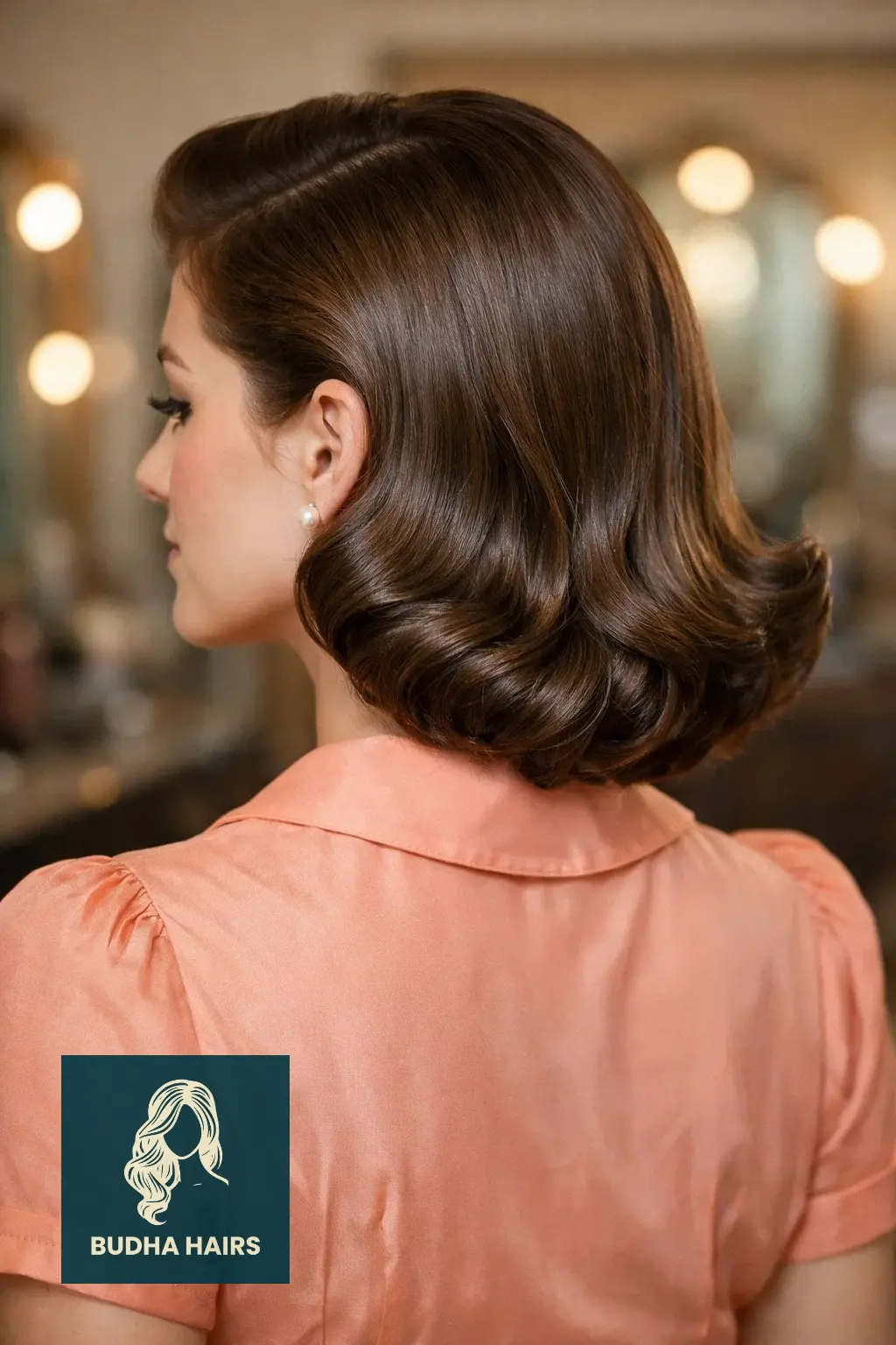 30 Chic 50s Hairstyles for Vintage Glam 15 The Glamorous Winged "S" Flip