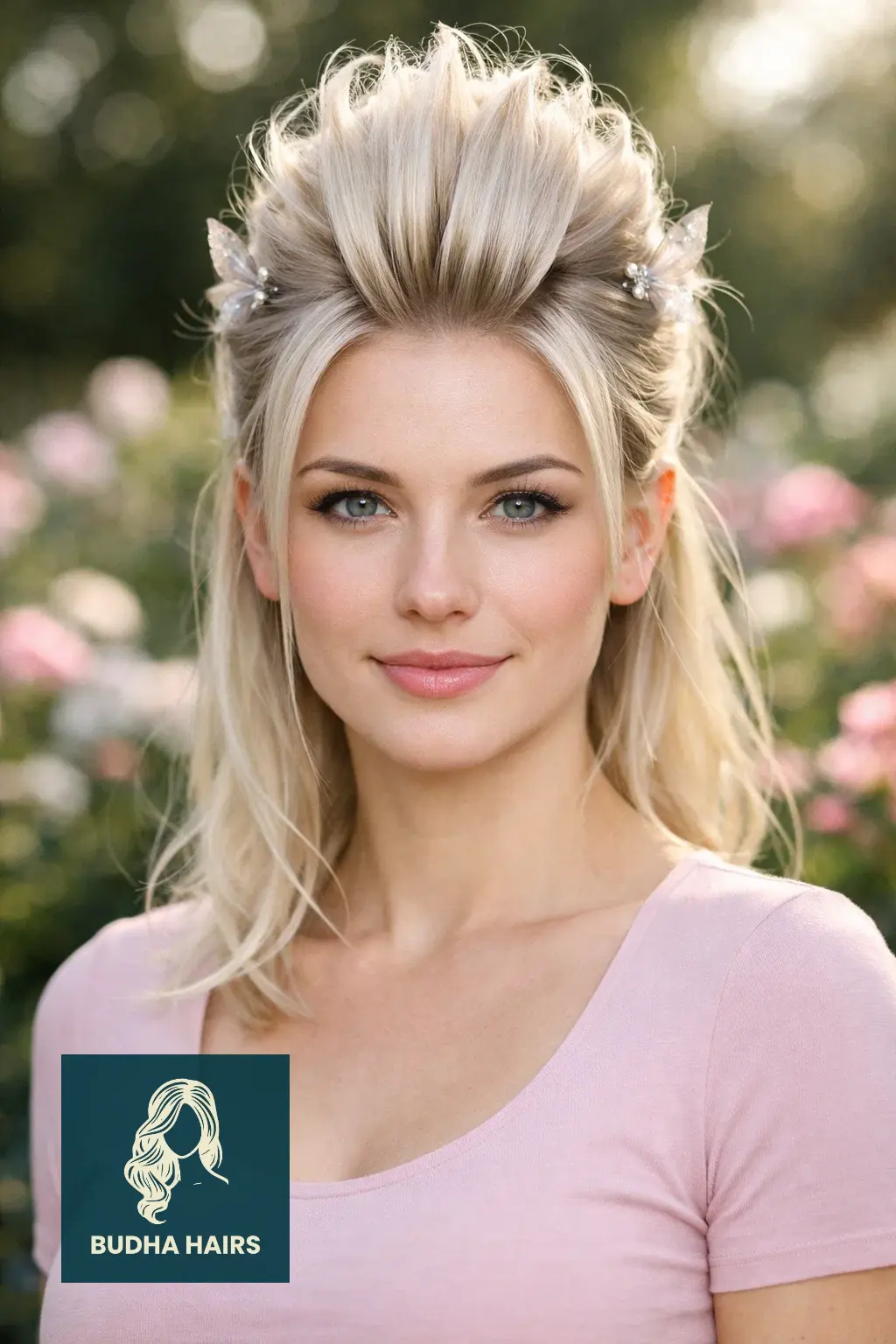 30 Most Enchanting Whimsical Hairstyles for a Magical Look 23 The Gossamer Butterfly Mohawk