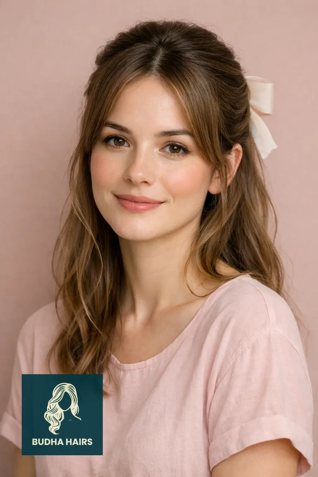 30 Cute Hairstyles: The Ultimate Guide for a Style Refresh 1 The Half-Up Ribbon Bow