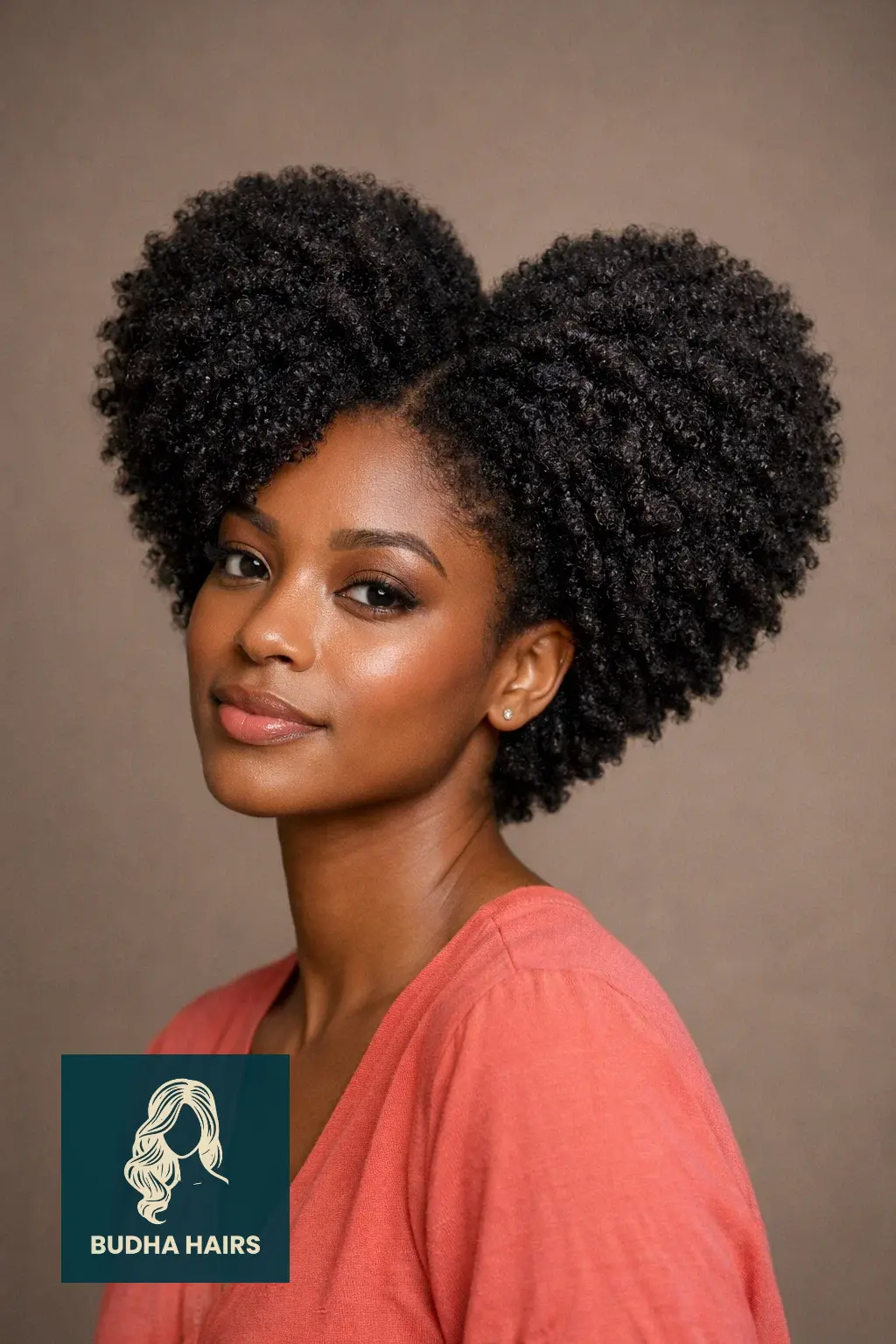 30 Afro Hairstyles for Women for Effortless Chic Vibes 5 The Heart-Shaped Afro