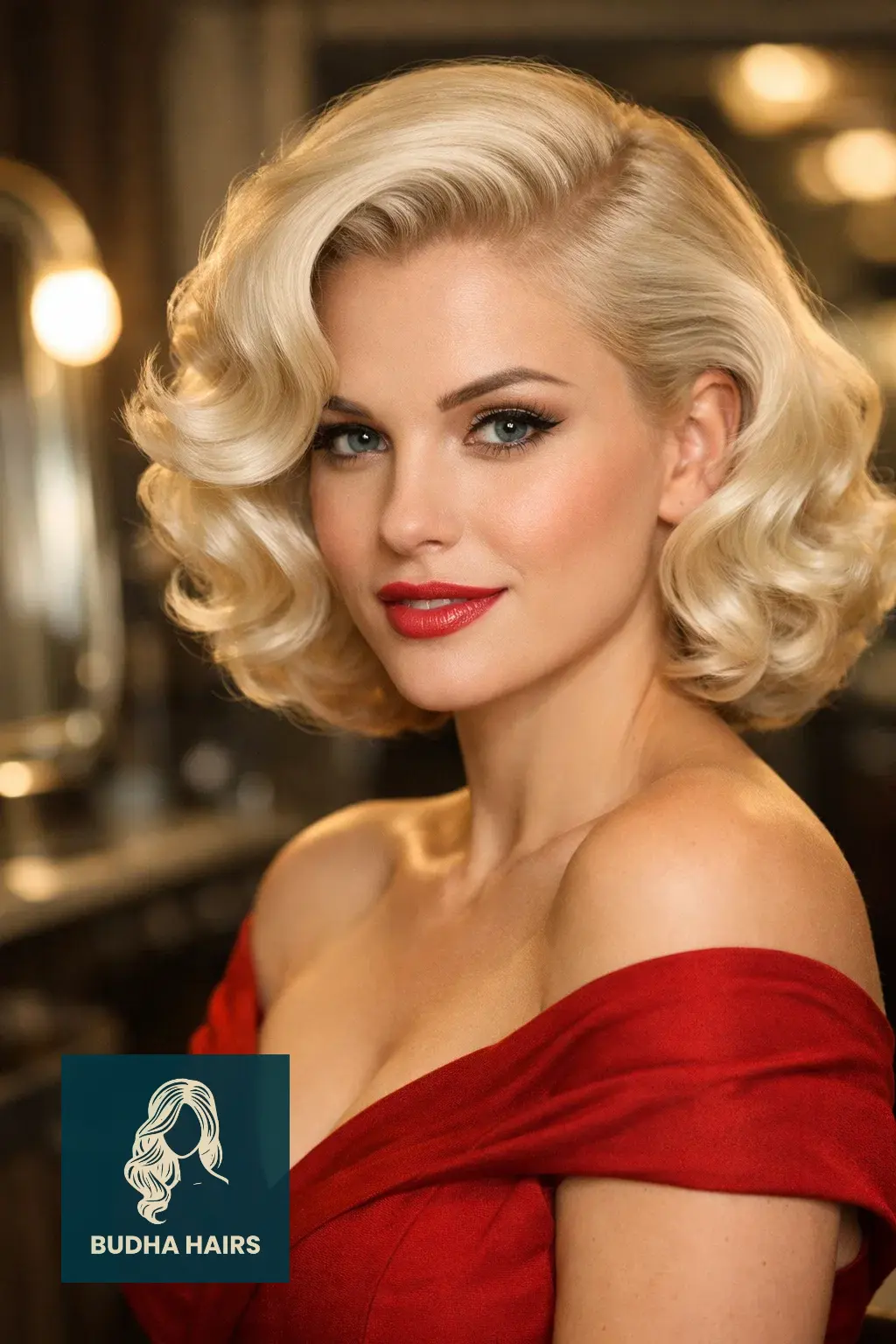 30 Chic 50s Hairstyles for Vintage Glam 3 The Iconic Marilyn Waves