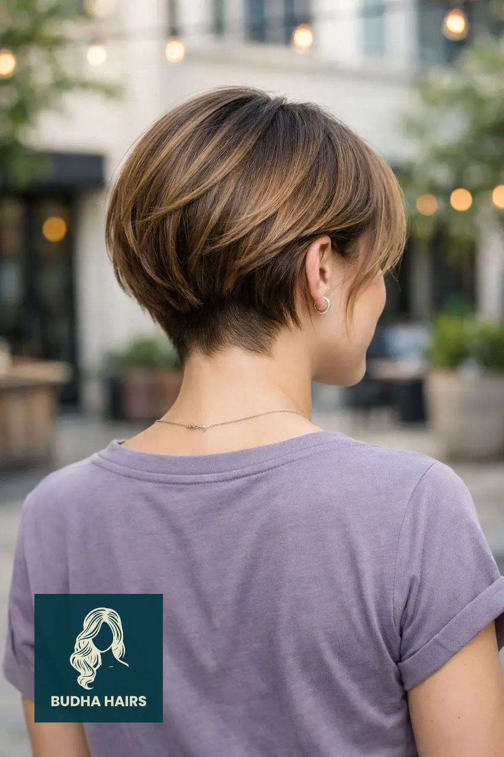 40 Short Haircuts for Round Faces For Women That Flatter Instantly 20 The Layered Bob with Hidden Undercut