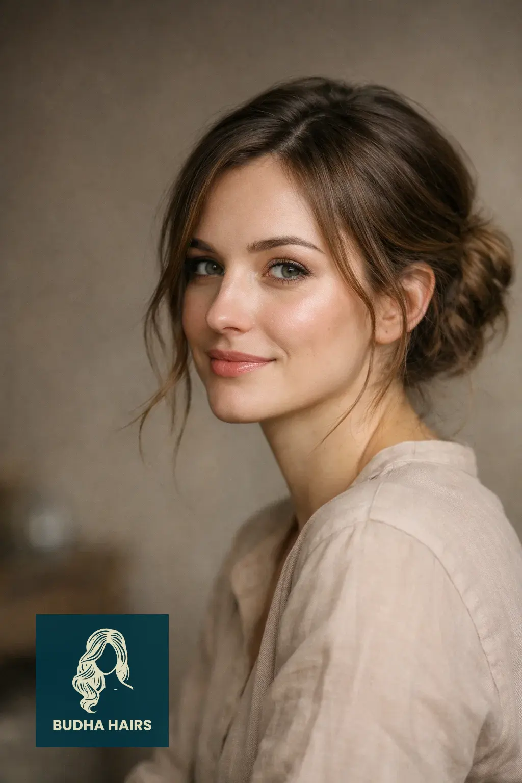 40 Quick & Easy Hairstyles: The Ultimate Guide for a Daily Refresh 16 The Messy "Croissant" Low Bun