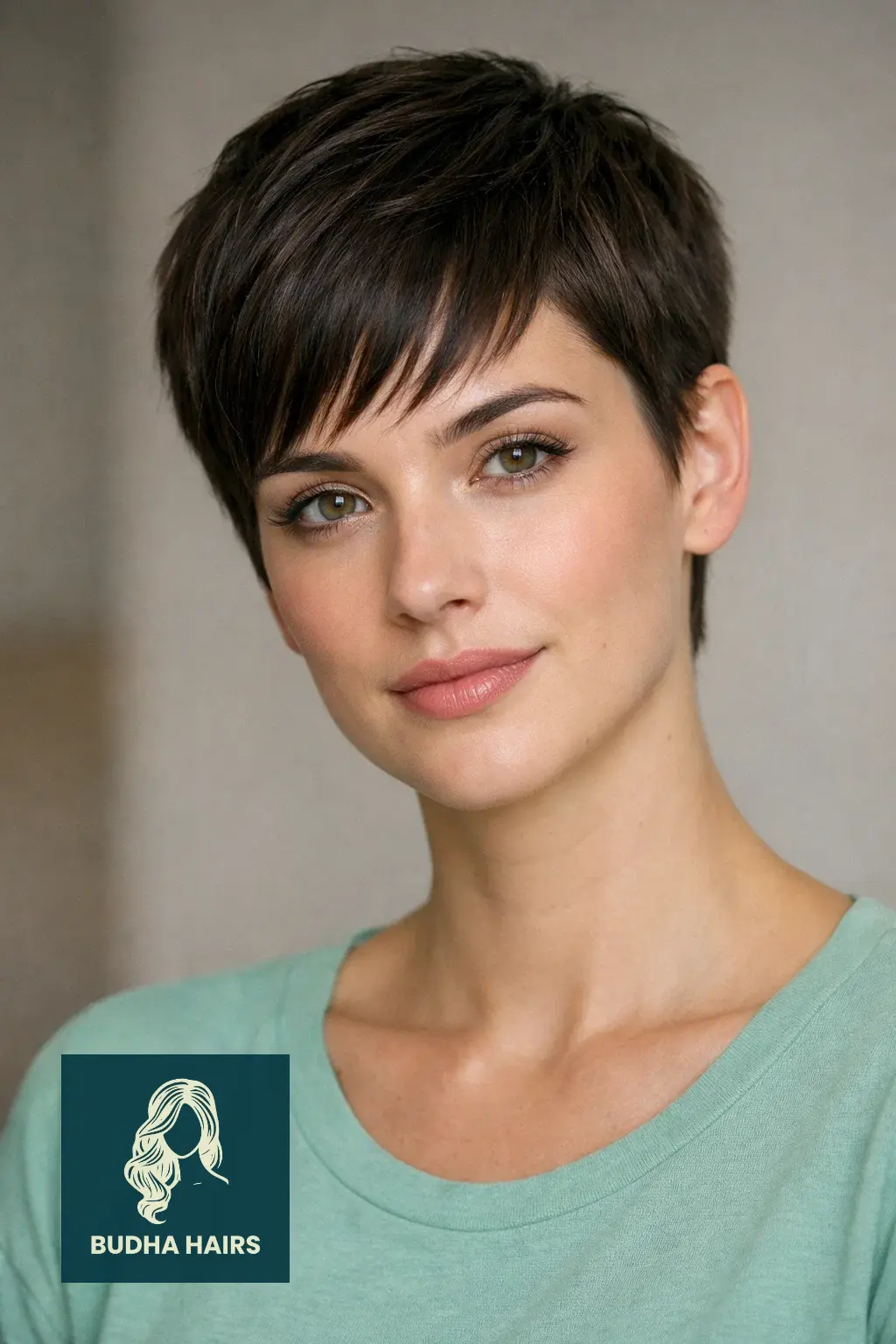 40 Flattering Side Bangs for Every Age and Occasion 35 The Micro-Side Sweep for Pixie Cuts