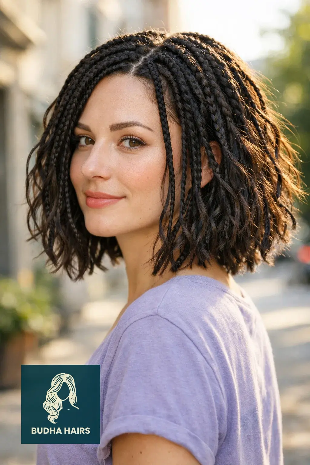 35 Stylish Boho Bob Knotless Braids for Fresh Looks 33 The Mixed-Texture "Hybrid" Volume Bob