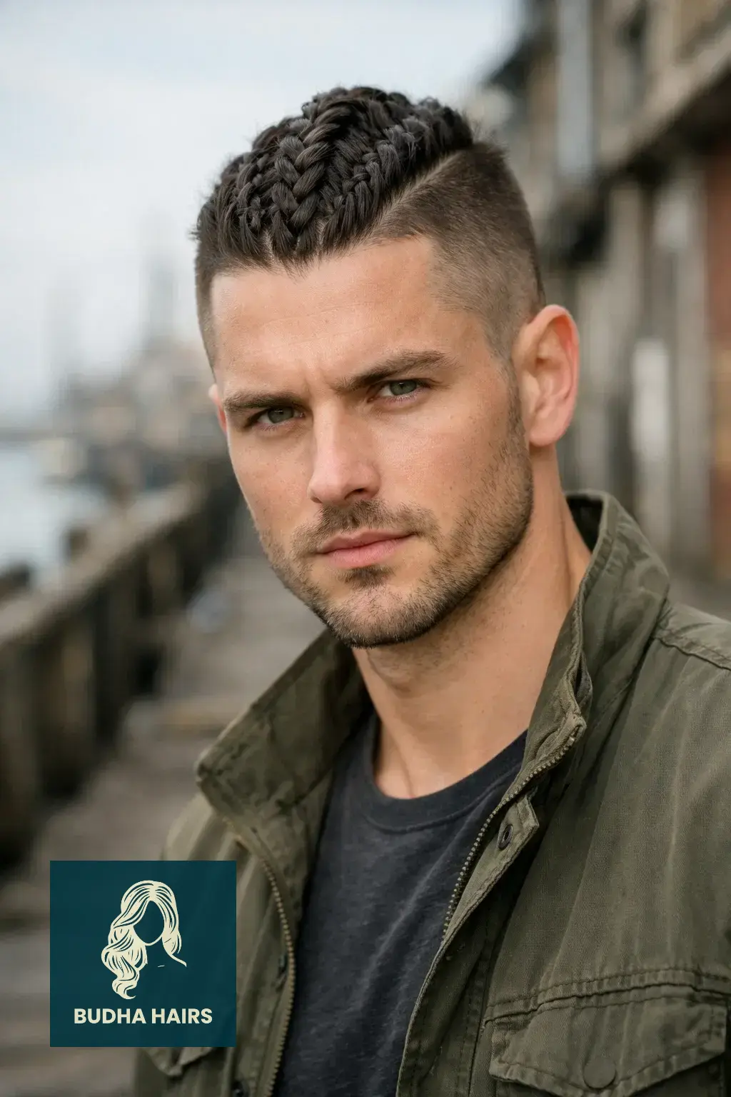 40 Best Pirate Hairstyles for Men: Rugged & Modern Looks 10 The Mohawk-Inspired Braid with Shaved Sides