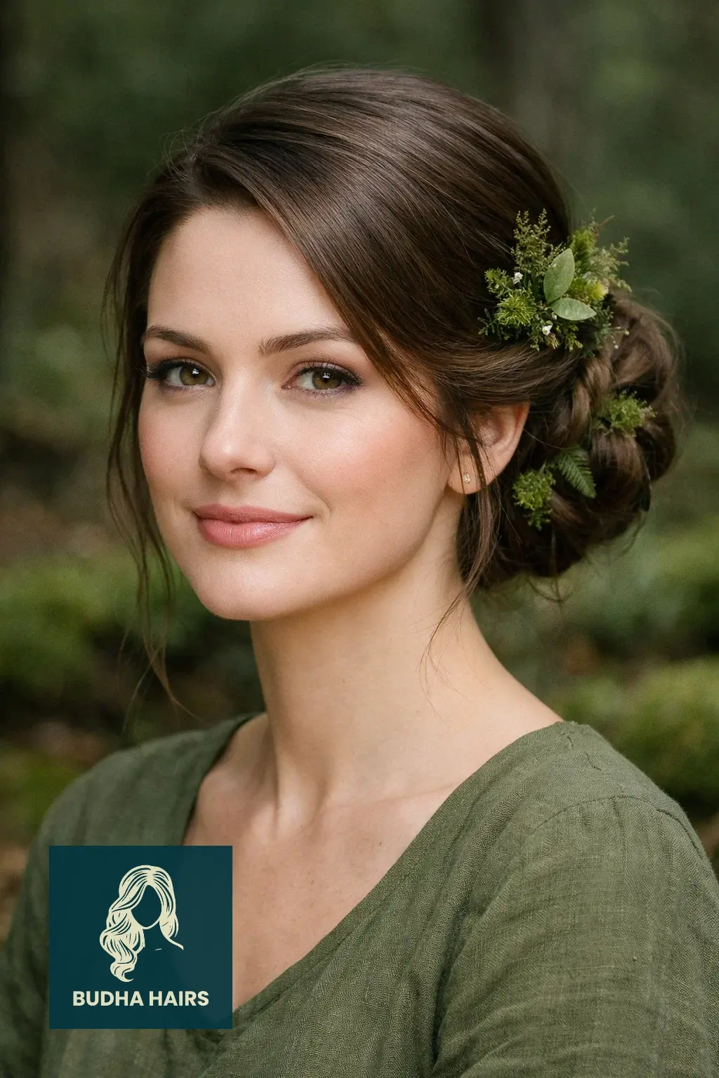 30 Most Enchanting Whimsical Hairstyles for a Magical Look 27 The Mossy Forest Floor Updo