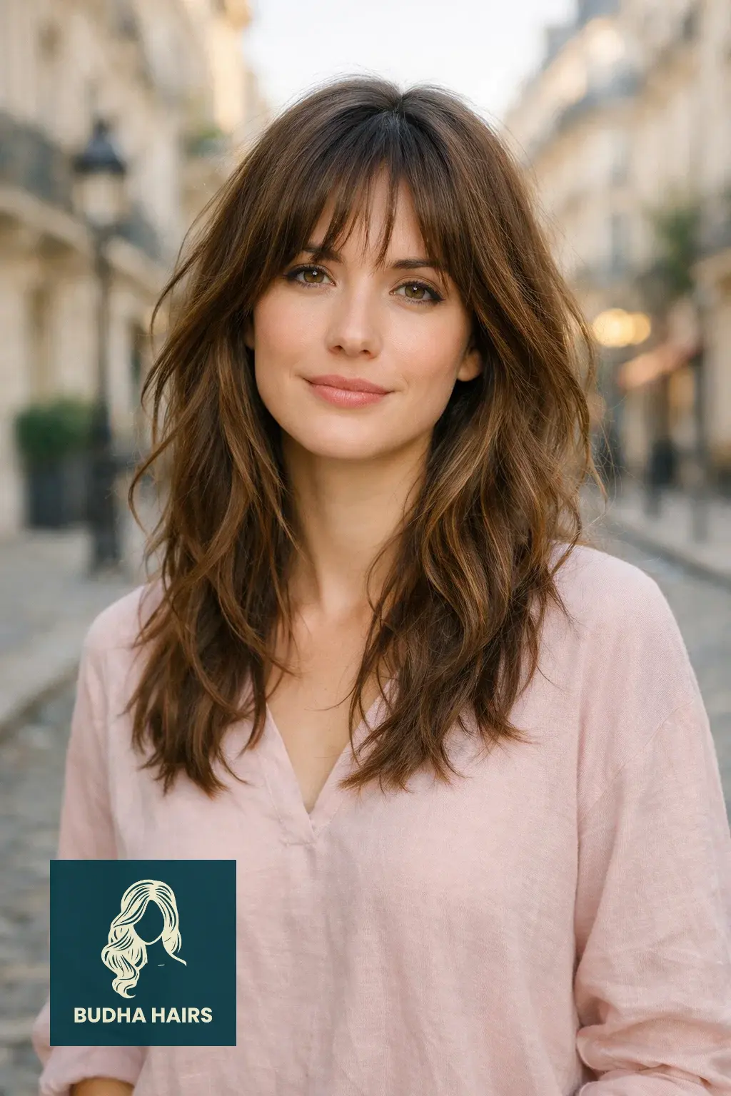 30 Best Haircuts for Long Hair: 2026 Trends & Styling Guide 11 The Parisian "I Woke Up Like This" Cut