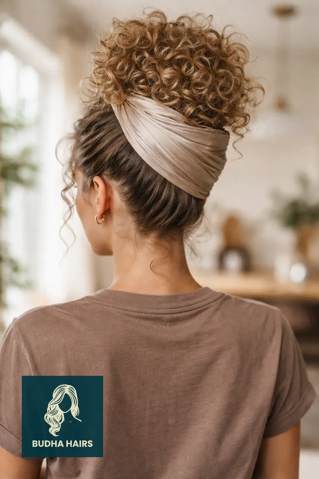 30 Best Protective Hairstyles for Thin Hair: Healthy & Chic 15 The Pineapple with a Satin Wrap