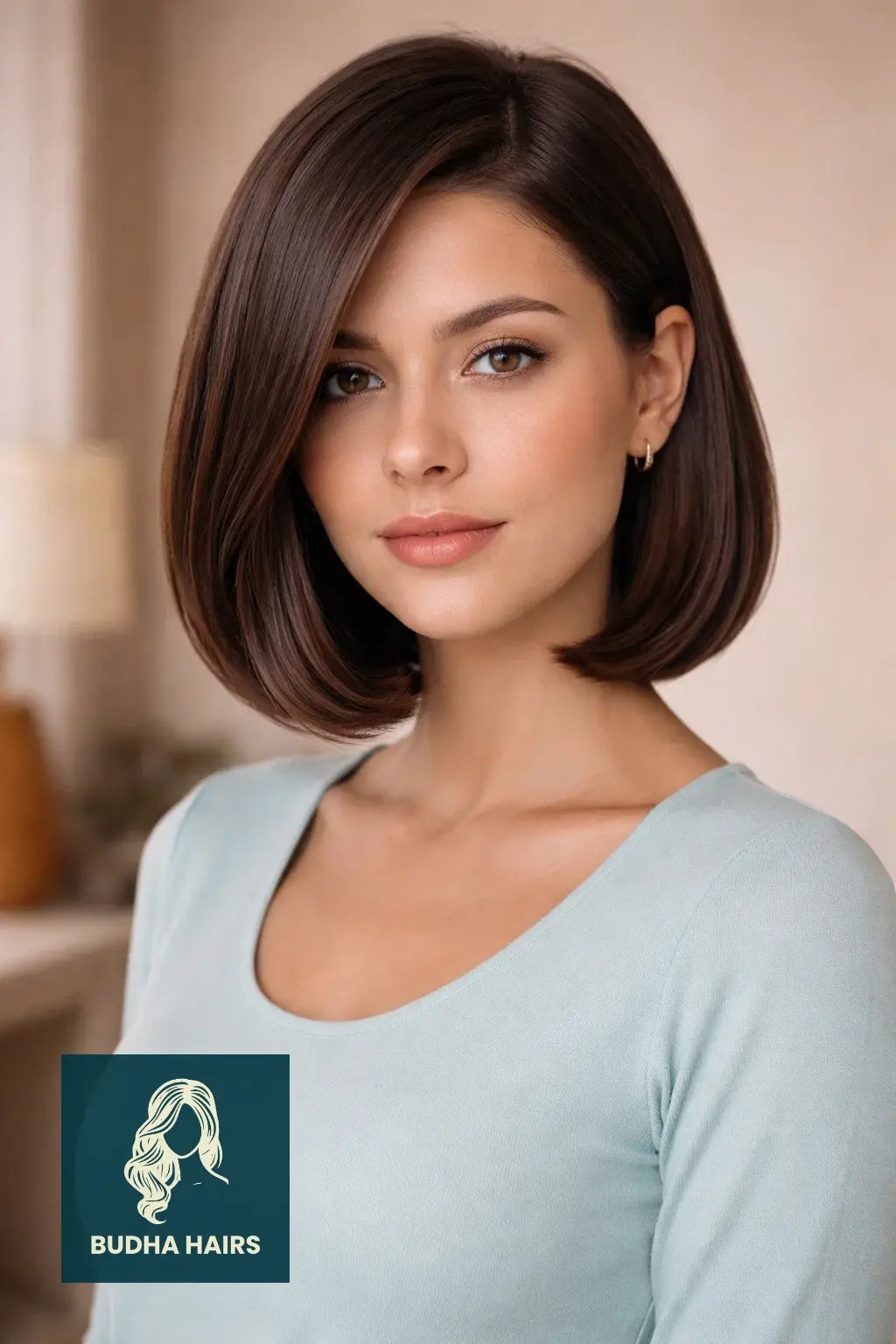30 Hair Styles For Medium Hair And Creative Ways To Upgrade Your Cut 26 The Polished C-Curve Bob