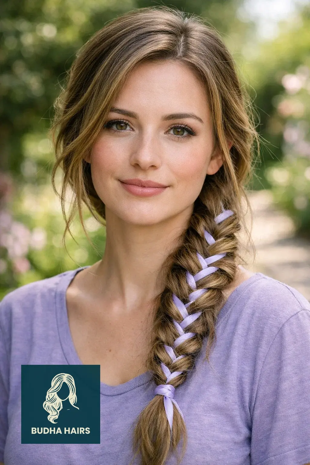 40 Quick & Easy Hairstyles: The Ultimate Guide for a Daily Refresh 34 The "Ribbon-Woven" Fishtail