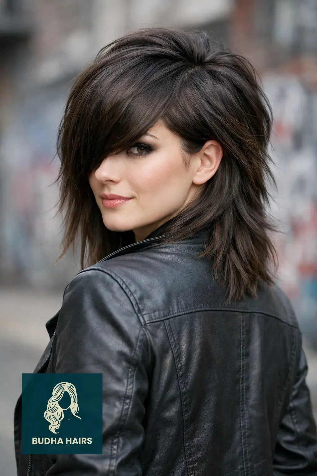 40 Flattering Side Bangs for Every Age and Occasion 15 The "Rockstar" Heavy Side Fringe