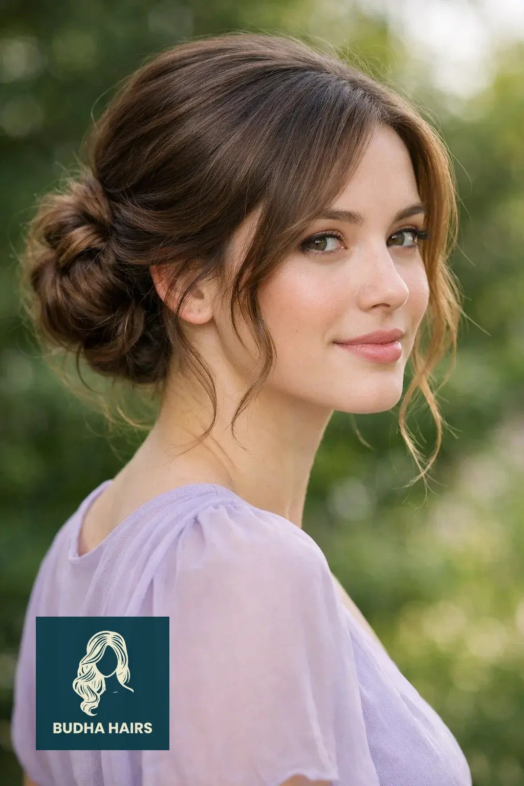 30 Hair Updos for Medium Hair That Look Effortlessly Chic 2 The Romantic Low Chignon