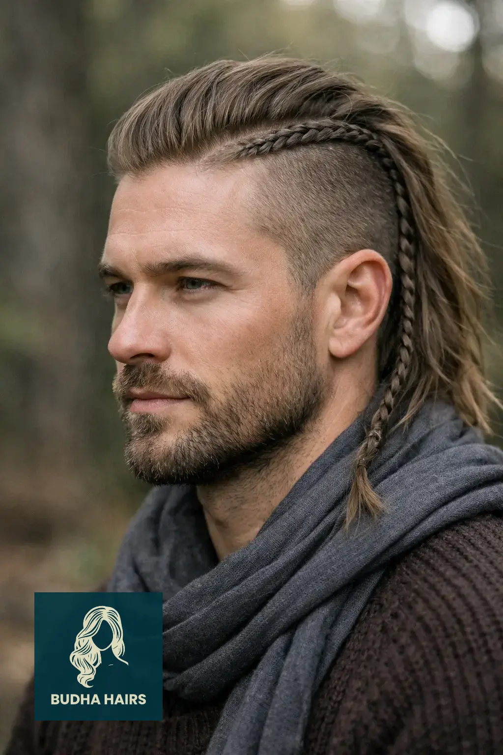 30 Best Halloween Hairstyles for Men: Easy & Iconic Looks 3 The Rugged Viking Braid