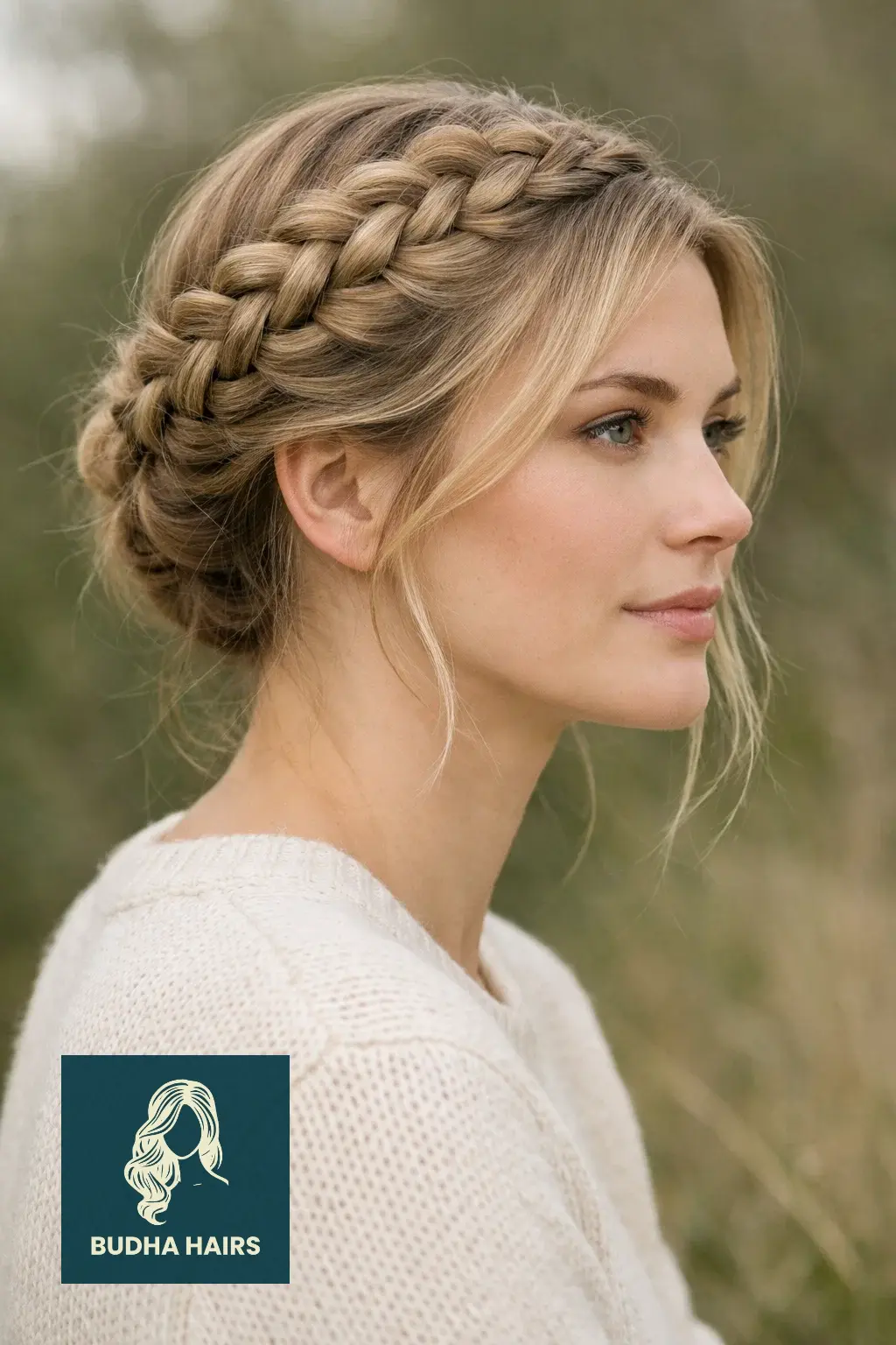 30 Cute Hairstyles: The Ultimate Guide for a Style Refresh 3 The "Scandi" Braid Crown