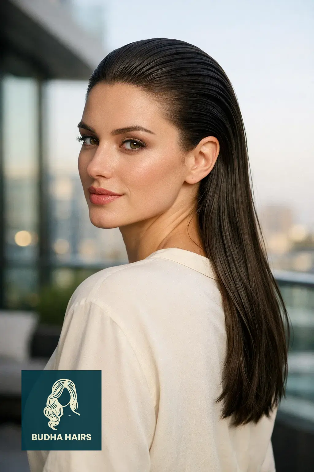 30 Best Haircuts for Long Hair: 2026 Trends & Styling Guide 24 The "Slick Back" Optimized Cut