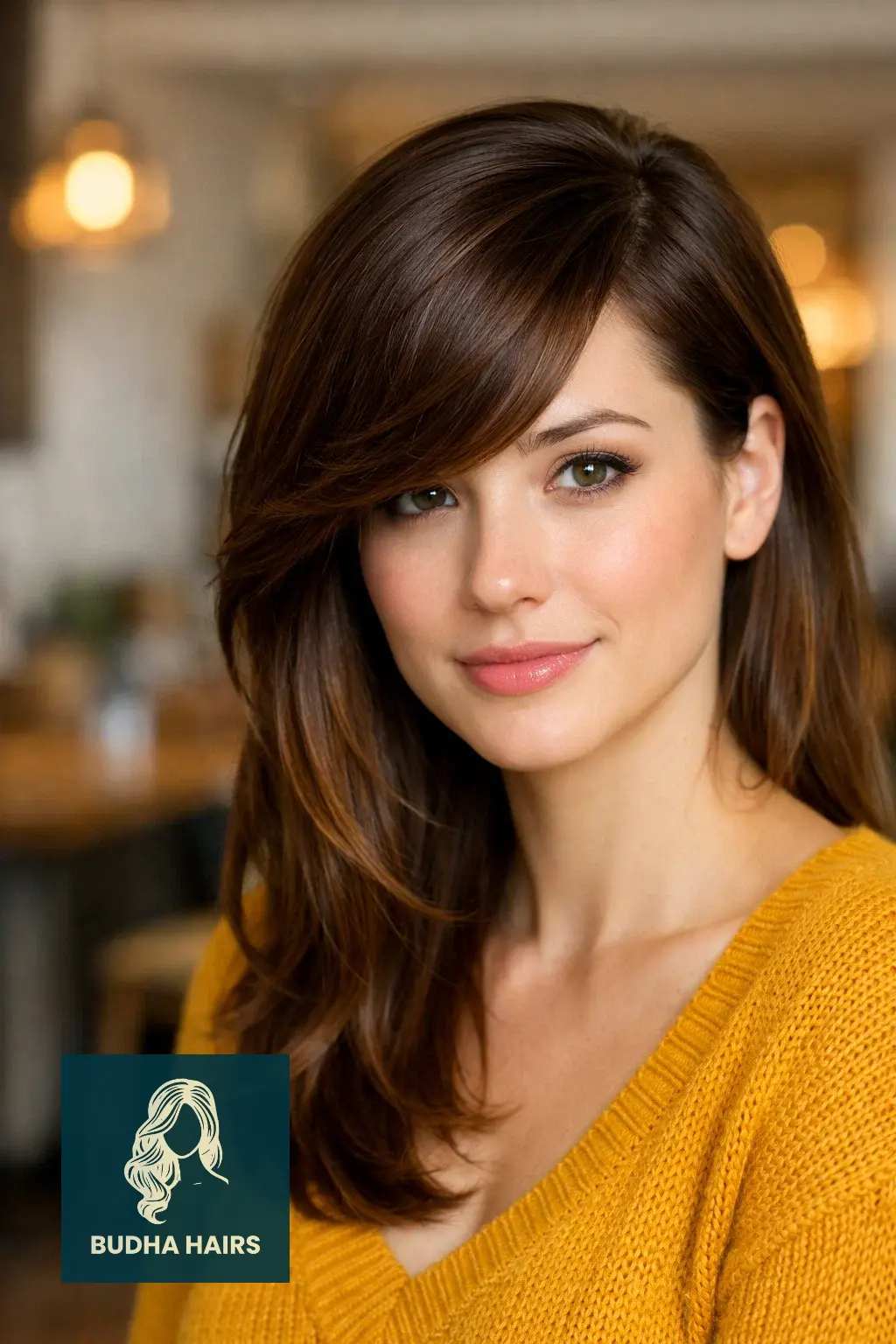 30 Chic Side Part Quick Weave Hairstyles for Any Occasion 6 The "Swoop" Fringe Side Part