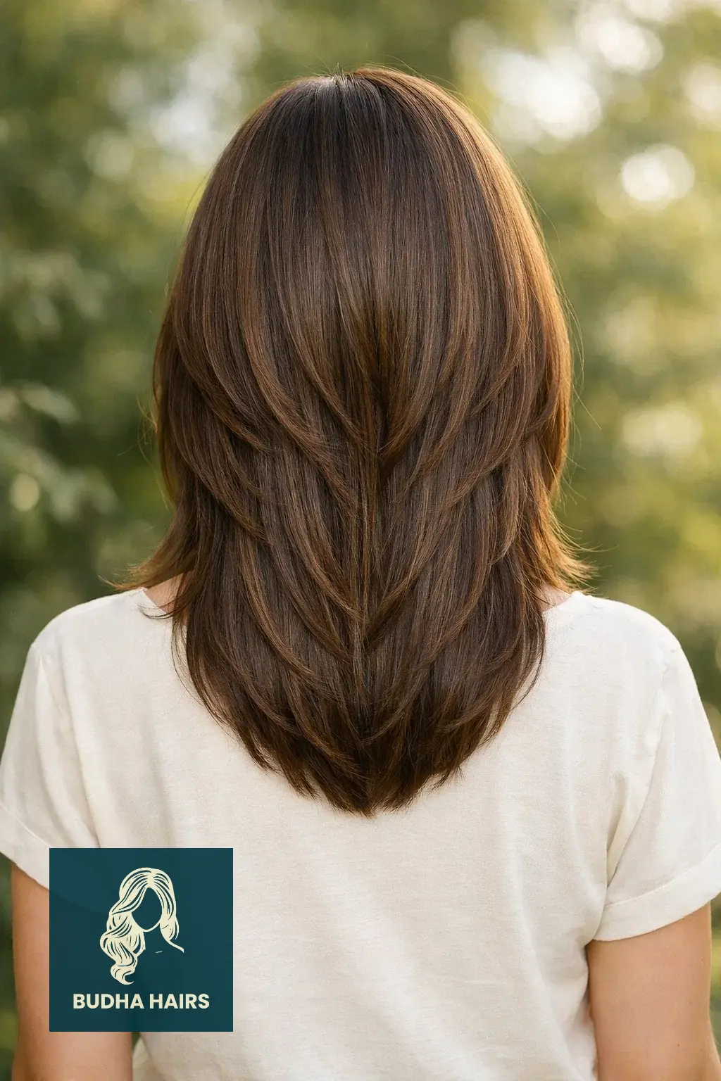 30 Trendy Long Layers with Face Framing Pieces You’ll Love 16 The "U-Cut" Back with Chin-Length Pieces