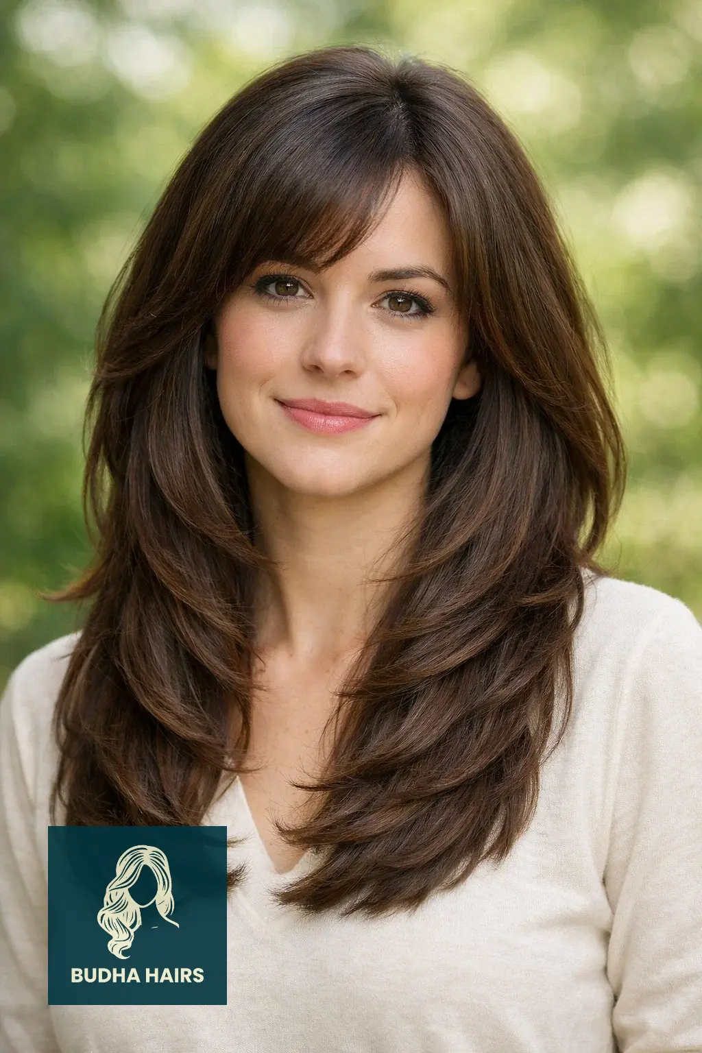 30 Trendy Long Layers with Face Framing Pieces You’ll Love 28 The "U-Cut" Rounded Layering for Thick Hair