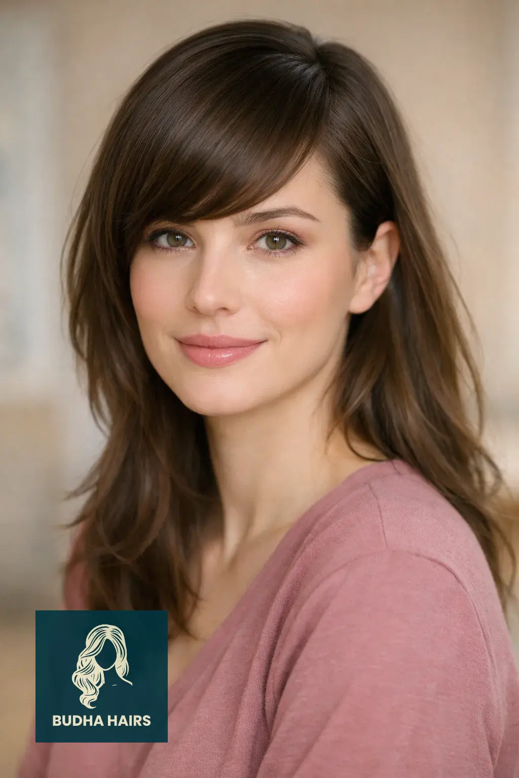 40 Flattering Side Bangs for Every Age and Occasion 17 The "Velvet" Soft-Finish Side Sweep