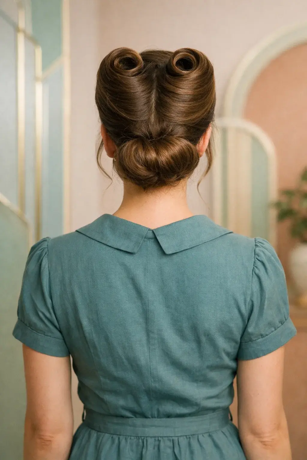 40 Best Princess Hairstyles: Majestic, Elegant & Royal Looks 8 The Vintage Victory Roll Updo