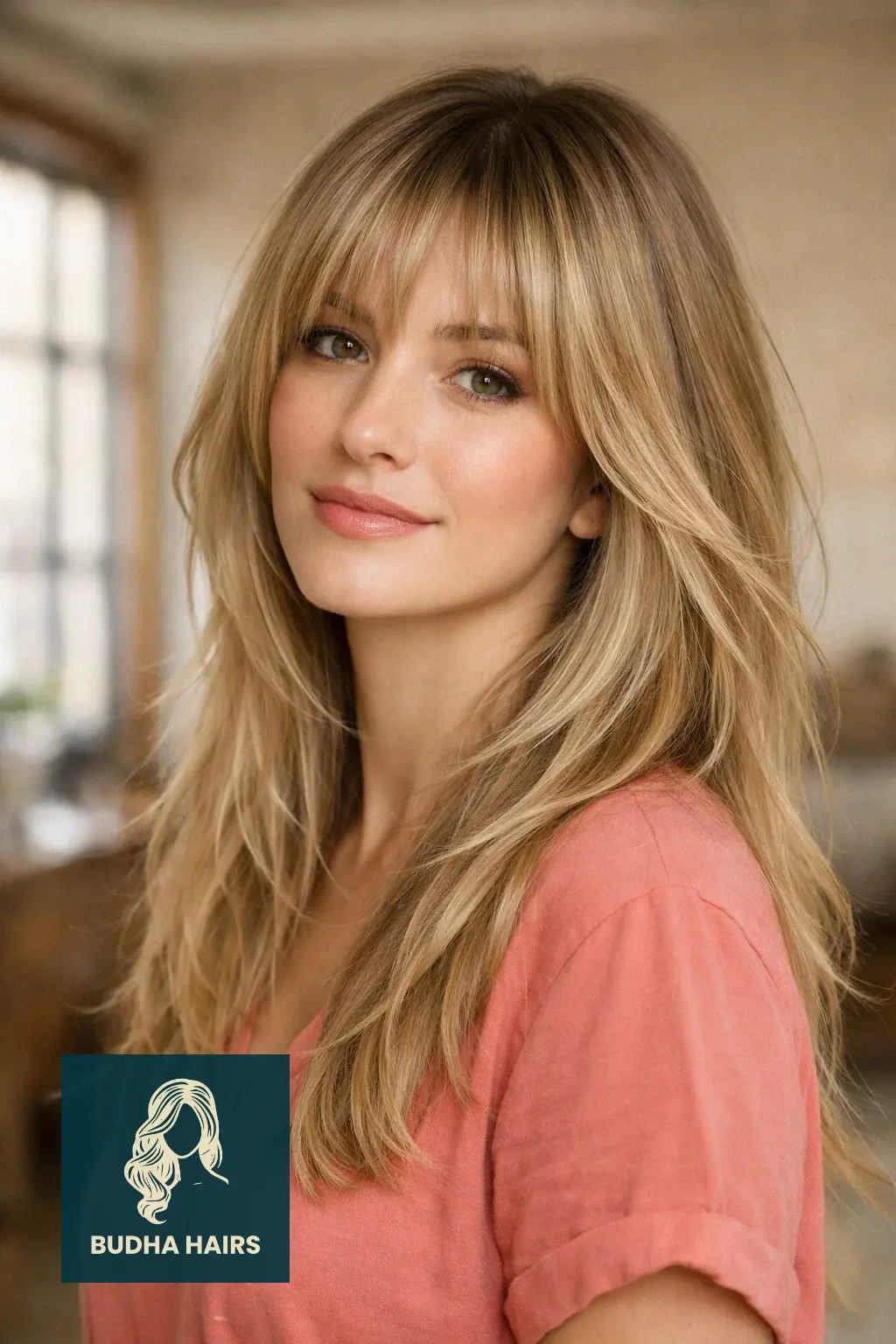 35 Perfect Long Hairstyles for Fine Hair to Turn Heads 25 The "Waterfall" Fringe Hybrid