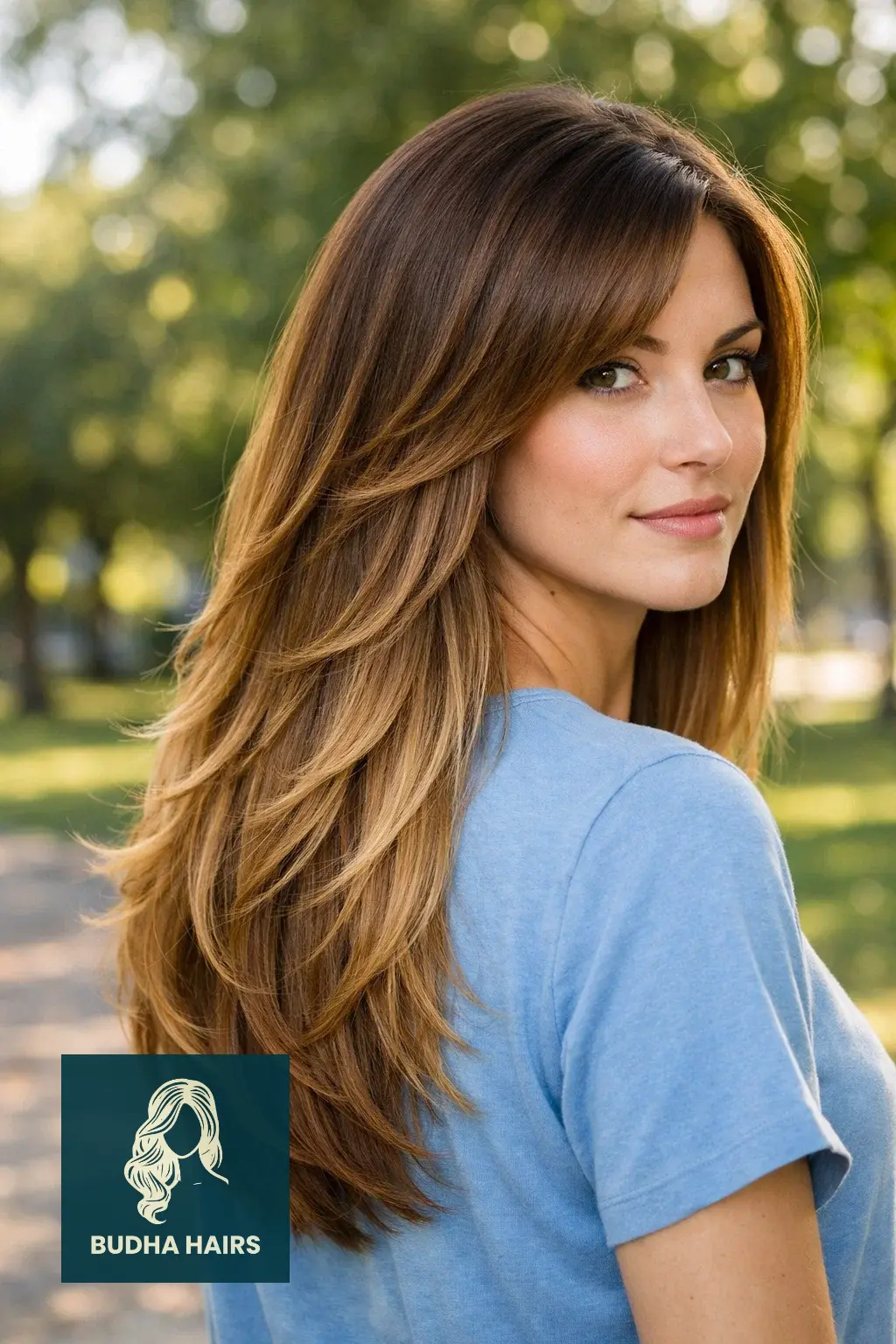 30 Trendy Long Layers with Face Framing Pieces You’ll Love 11 The "Waterfall" Gradient Silhouette