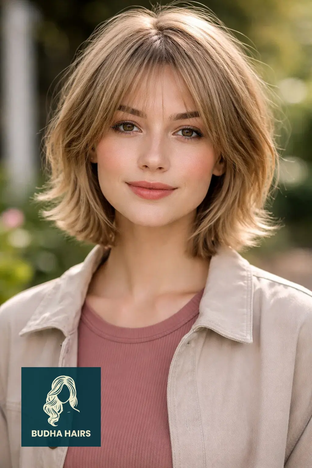 40 Short Haircuts for Round Faces For Women That Flatter Instantly 30 The Wispy "Nape-Length" Shag