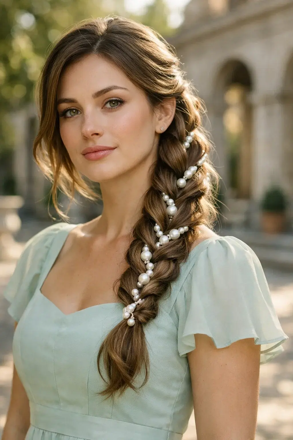 40 Best Princess Hairstyles: Majestic, Elegant & Royal Looks 10 Triple-Strand Pearl Intertwined Braid