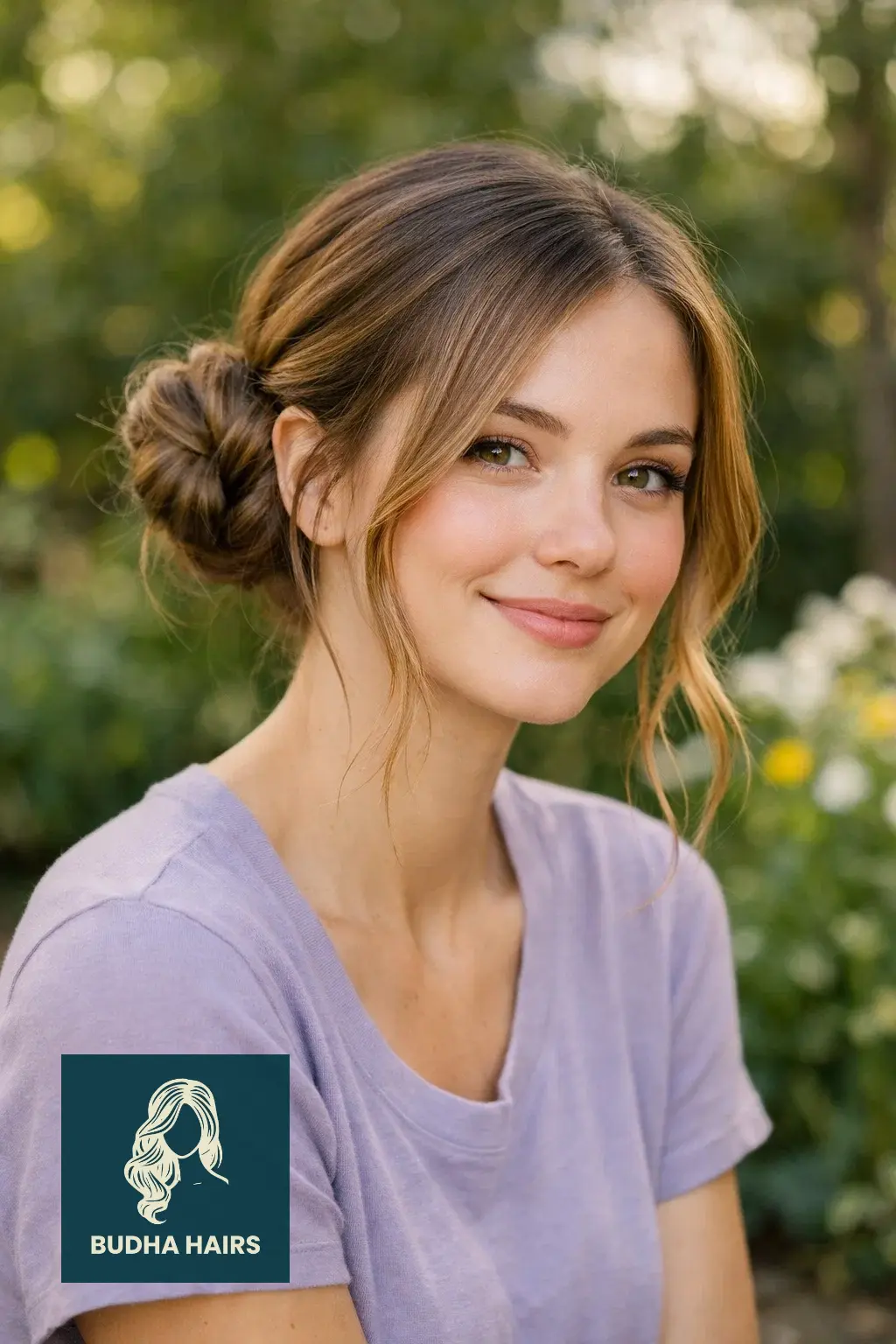 30 Cute Hairstyles: The Ultimate Guide for a Style Refresh 23 Twisted Low Space Buns