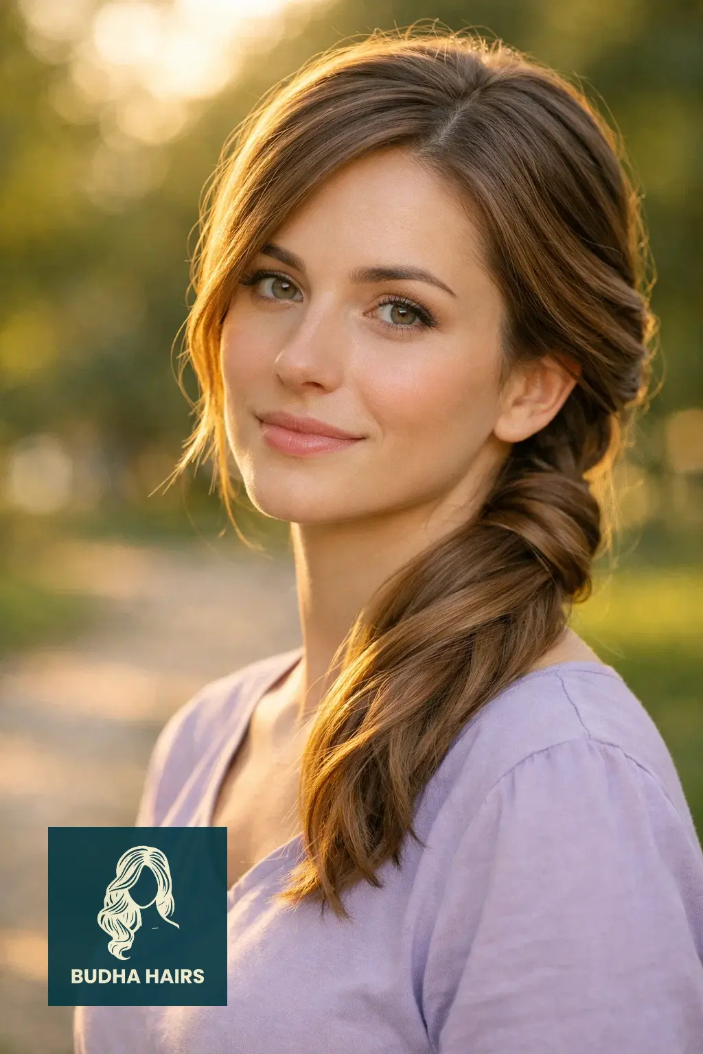 25 Best Out of Face Hairstyles for a Polished, Chic Look 22 Twisted Side Ponytail