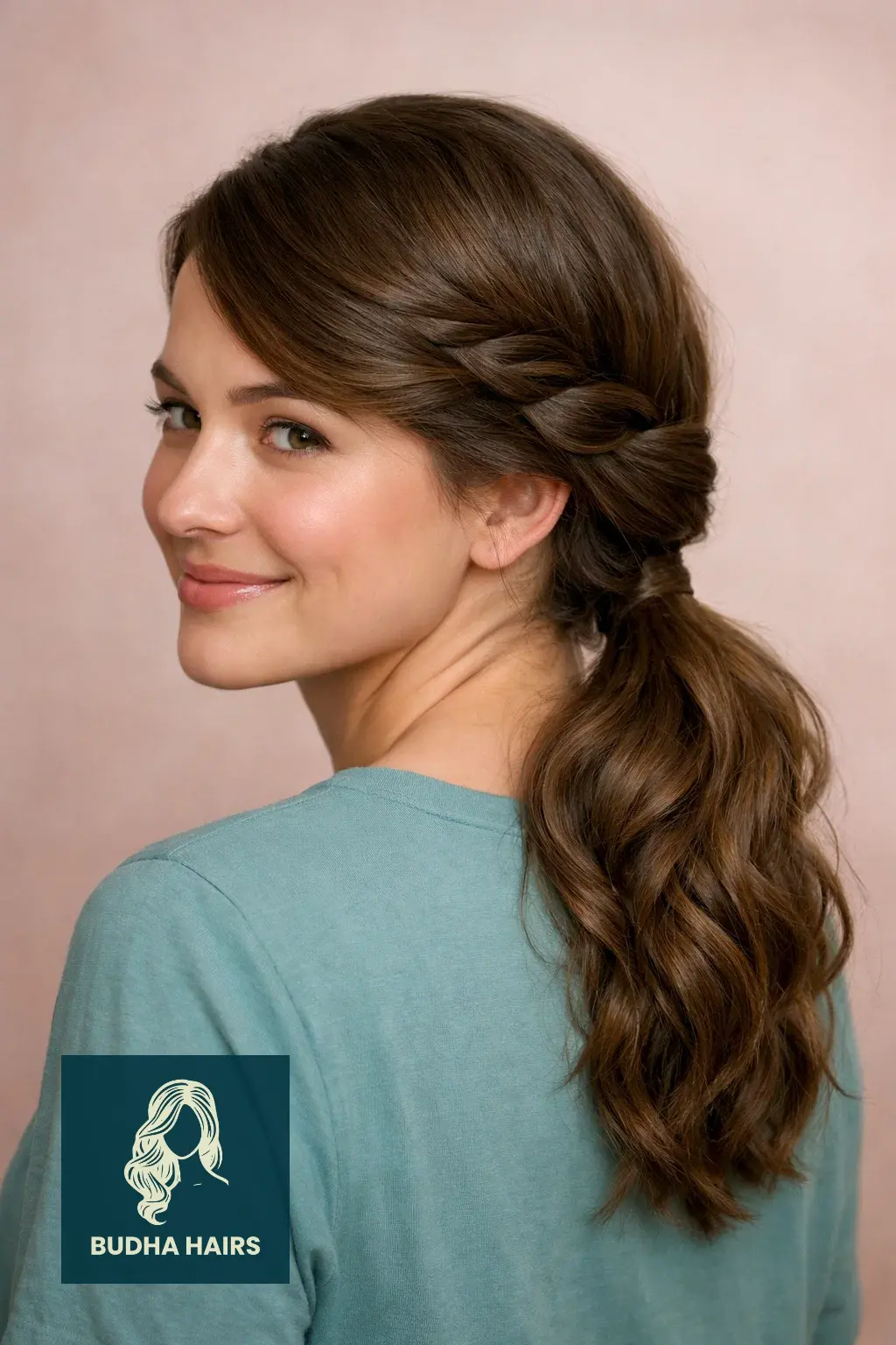 30 Best Hairstyles for School: Fast and Easy Looks for Students 7 Twisted Side Ponytail