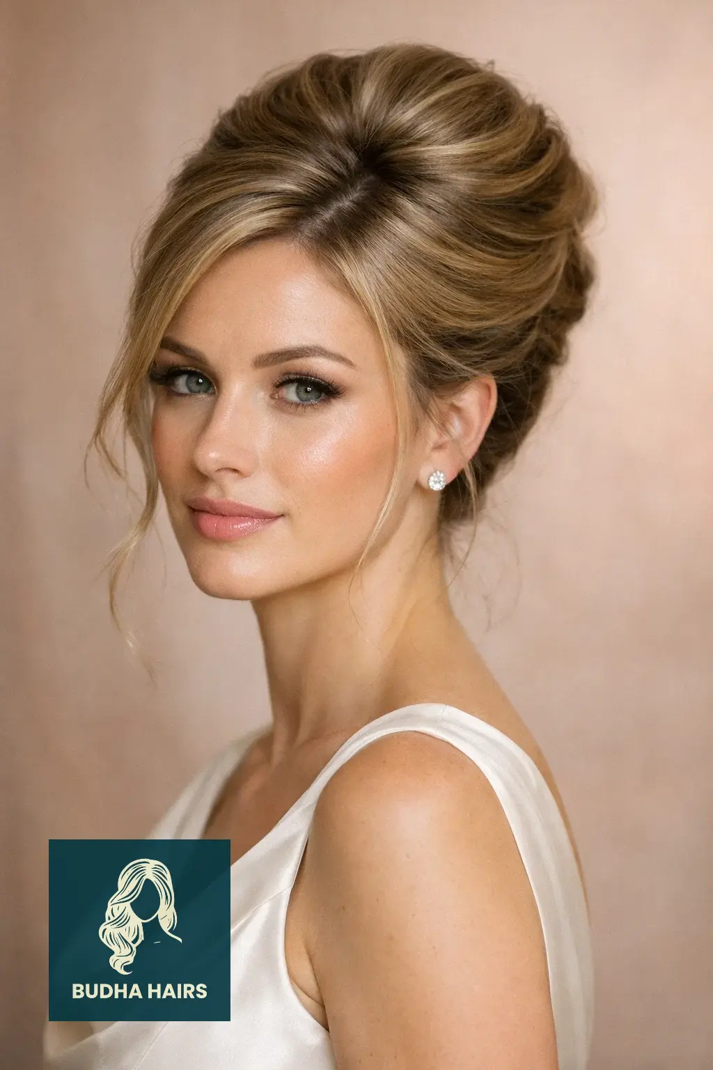 39 Best Hairstyles for Thin Hair for Wedding for a Full Look 29 Voluminous "Puffed" French Twist