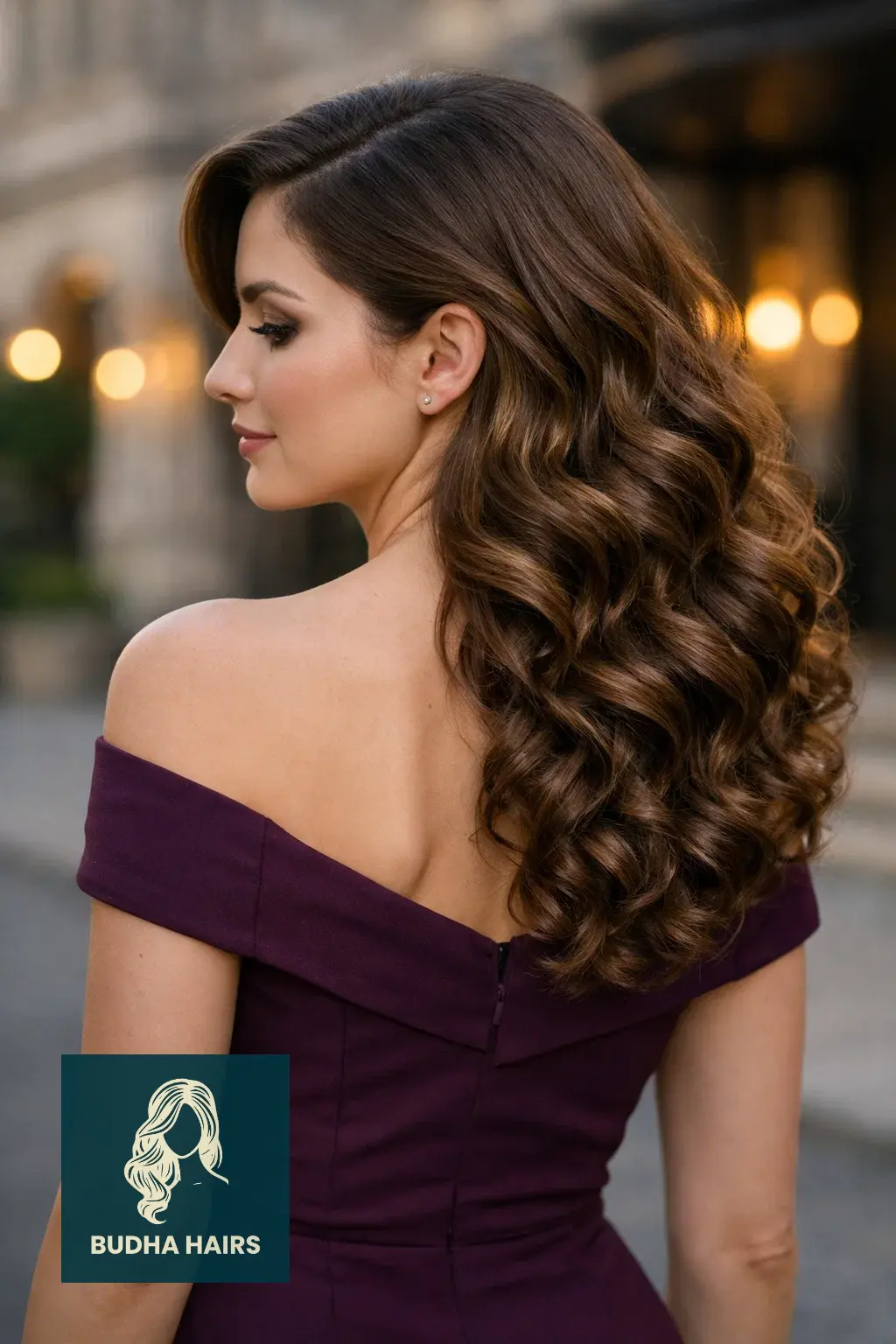 40 Timeless Wedding Guest Hairstyles That Never Go Out of Style 7 Voluminous Side-Swept Curls