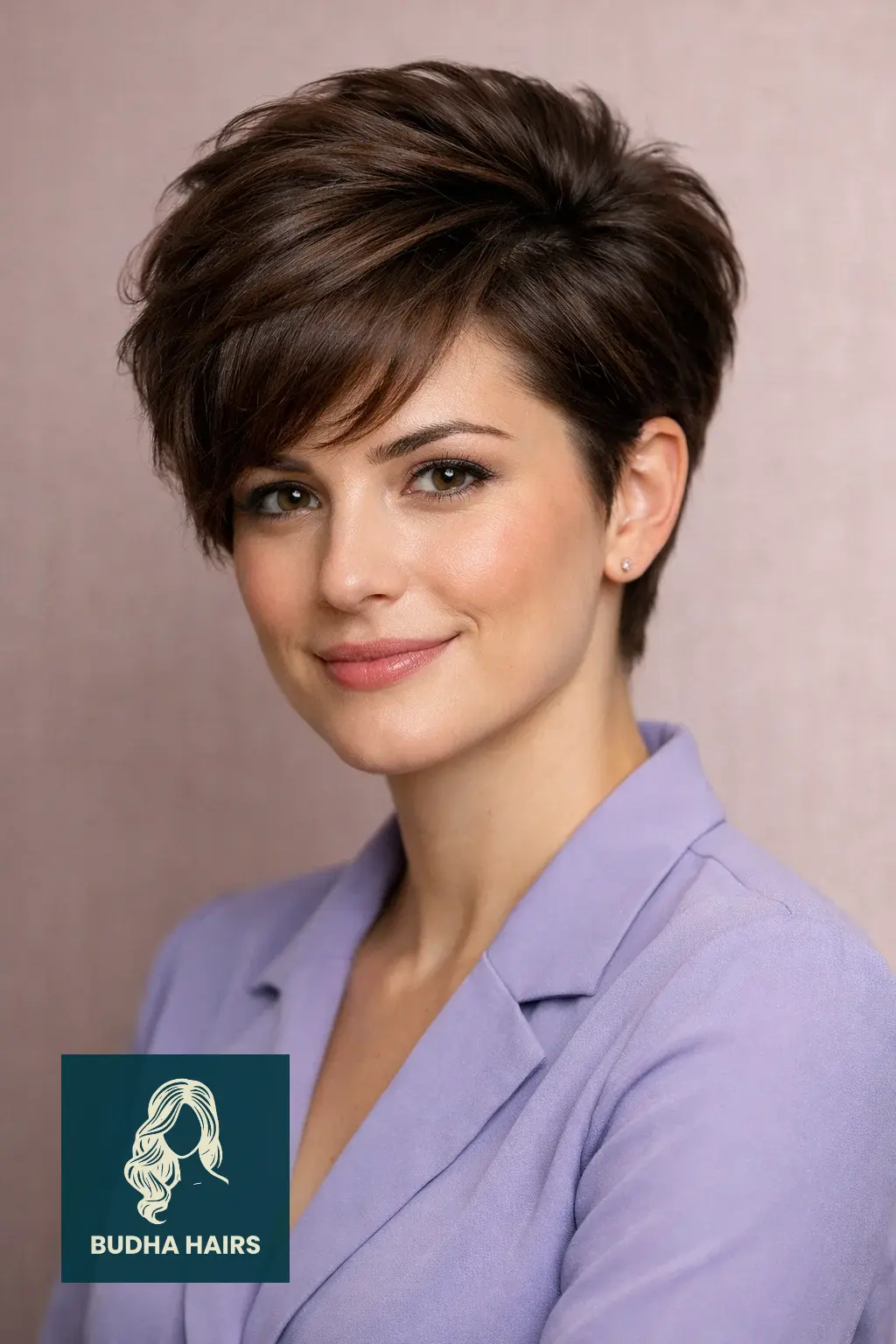 40 Best Formal Hairstyles for Short Hair: Elegant & Chic 9 Voluminous Side-Swept Pixie with Height