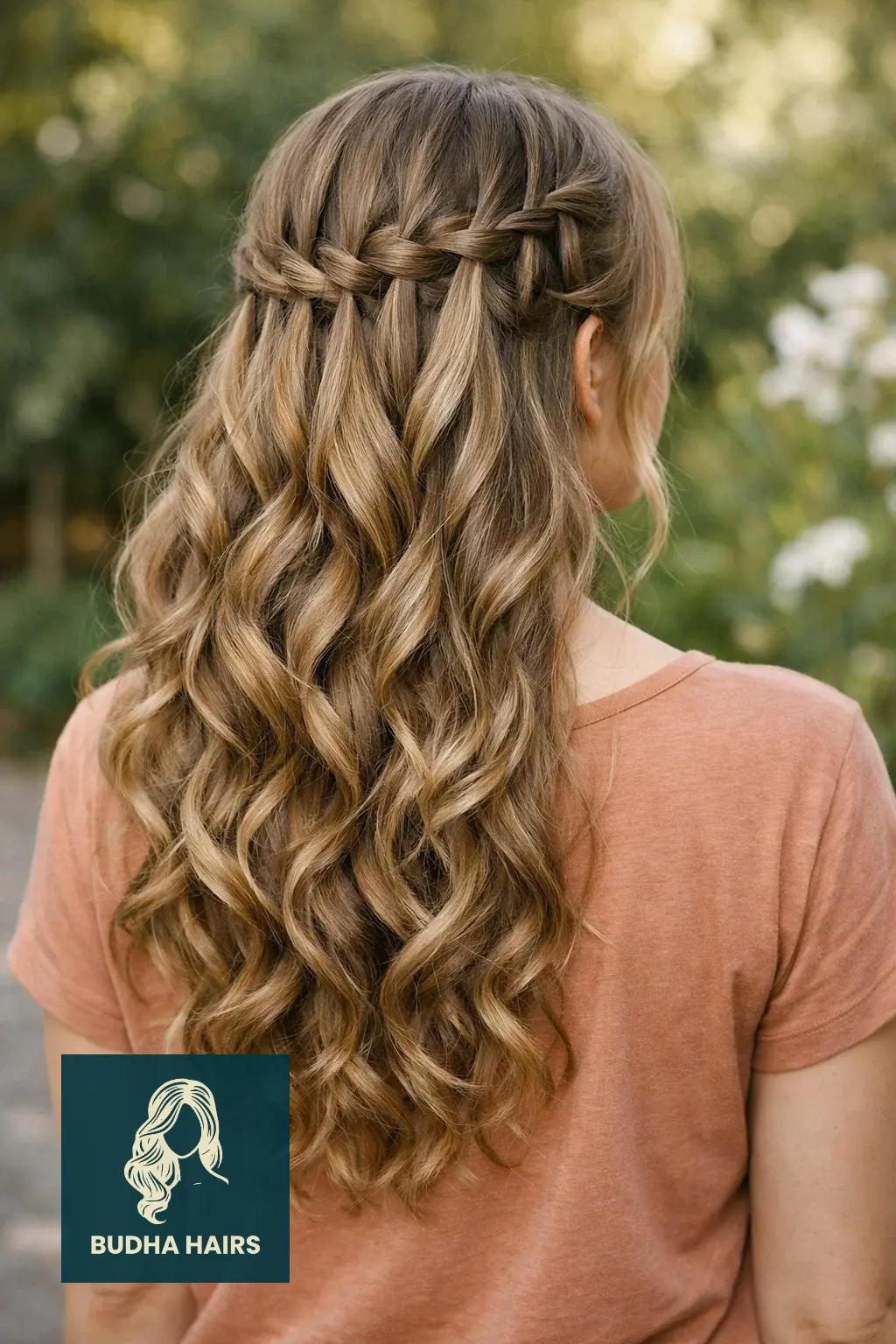 30 Cute Hairstyles: The Ultimate Guide for a Style Refresh 24 Waterfall Braid with Loose Curls