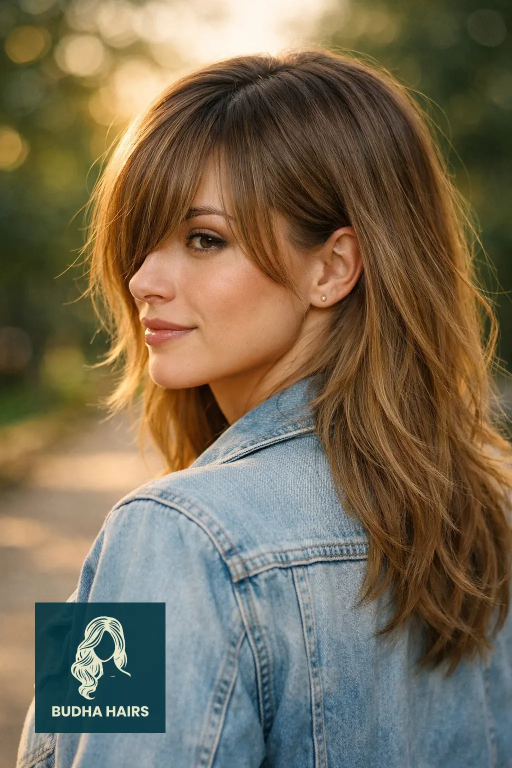 40 Flattering Side Bangs for Every Age and Occasion 4 Whispy "Peek-a-Boo" Side Bangs